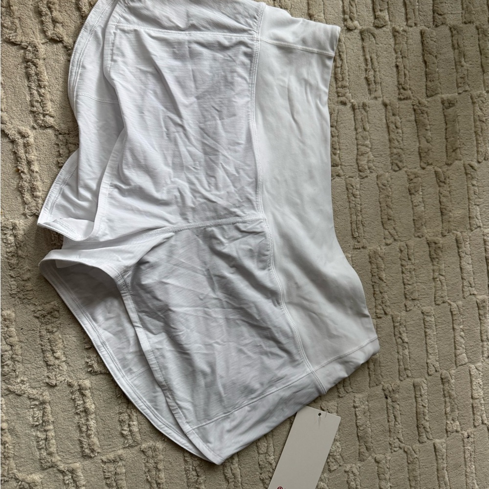lululemon athletica Women's White Athletic Shorts
